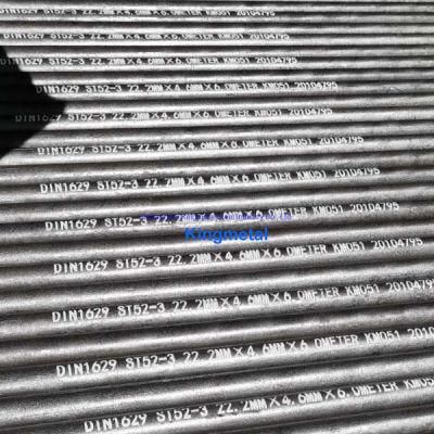 St52-3 DIN 1629 Seamless Circle Tubes