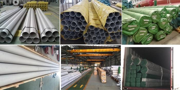 China Manufacturer 201 316 304 Stainless Steel Pipe Tube Various Size Stainless Steel Pipe for Stairs