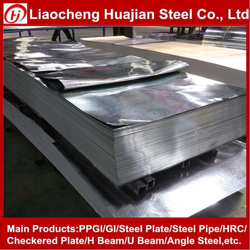 Gi Galvanized Plain Steel Sheet with Competitive Price