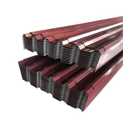 Thickness Corrugated Metal Roofing Sheet Coated Metal