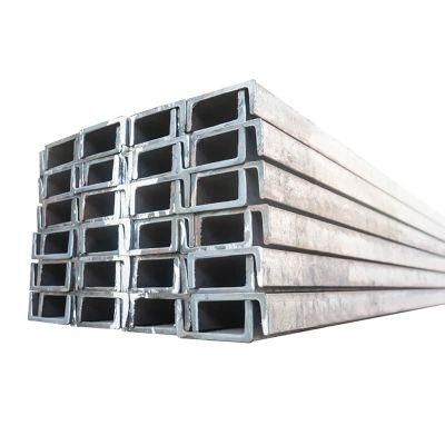 Hot Rolled U Shape Beam H-Shape Steel Carbon Steel Channel High Strength Manufacturer Price