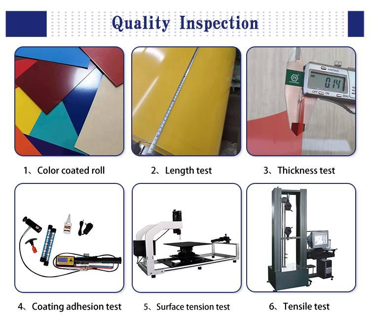 Dx51d Ral Color PPGL & PPGI Prepainted Galvanized Steel Sheet in Coil