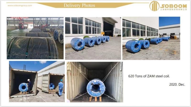 SGCC, Sghc, S350gd, Dx51d Material Cold Rolled Steel Coil Non-Alloy Galvanized Steel Coils