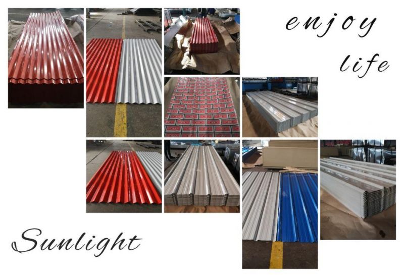 Galvanized Corrugated Roofing Material PPGI Color Coated Steel Coil