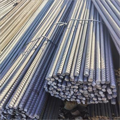 Round HRB335 HRB400 HRB500 Reinforcing Deformed Steel Rebar for Construction