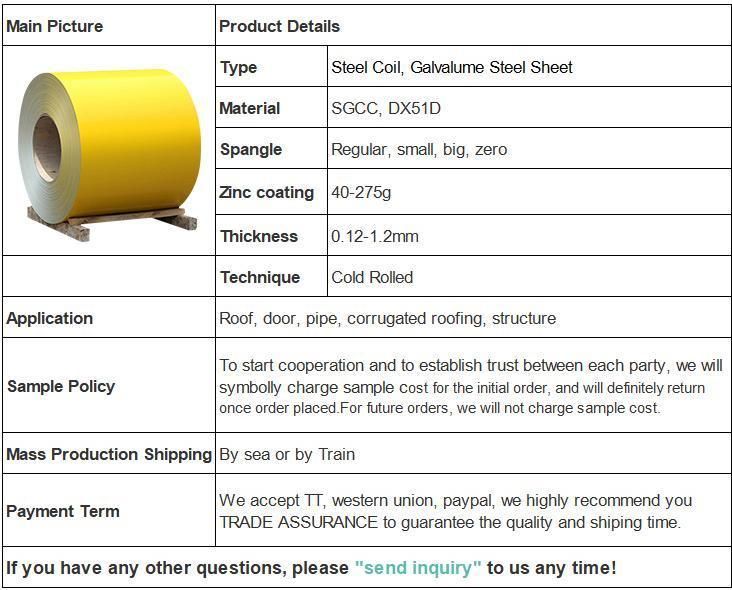 Prepainted Galvanized Steel Sheet in Coi PPGI Ral 4013 Color Coated Iron Sheet