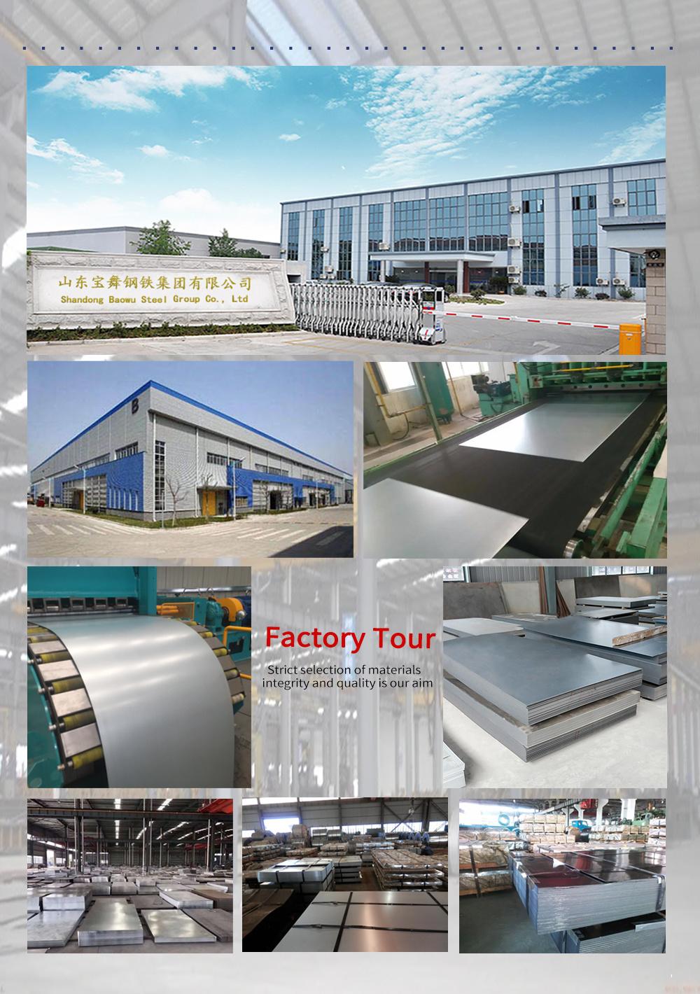 Factory Price 4X8 Galvanized Steel Sheet Price in Building