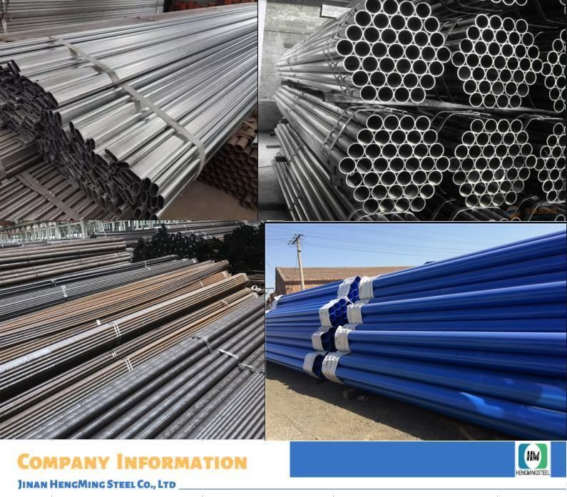 En 10219 ASTM A500 Welded ERW Steel Pipe Carbon Steel Seamless Pipe for Sch80 Sch 60 Galvanized Steel Pipe Square Pipe Round Pipe