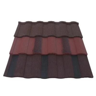 ISO Certificate Villa Metro 0.4 mm Colorful Roofing Shingle Stone Coated Metal Roof Tile