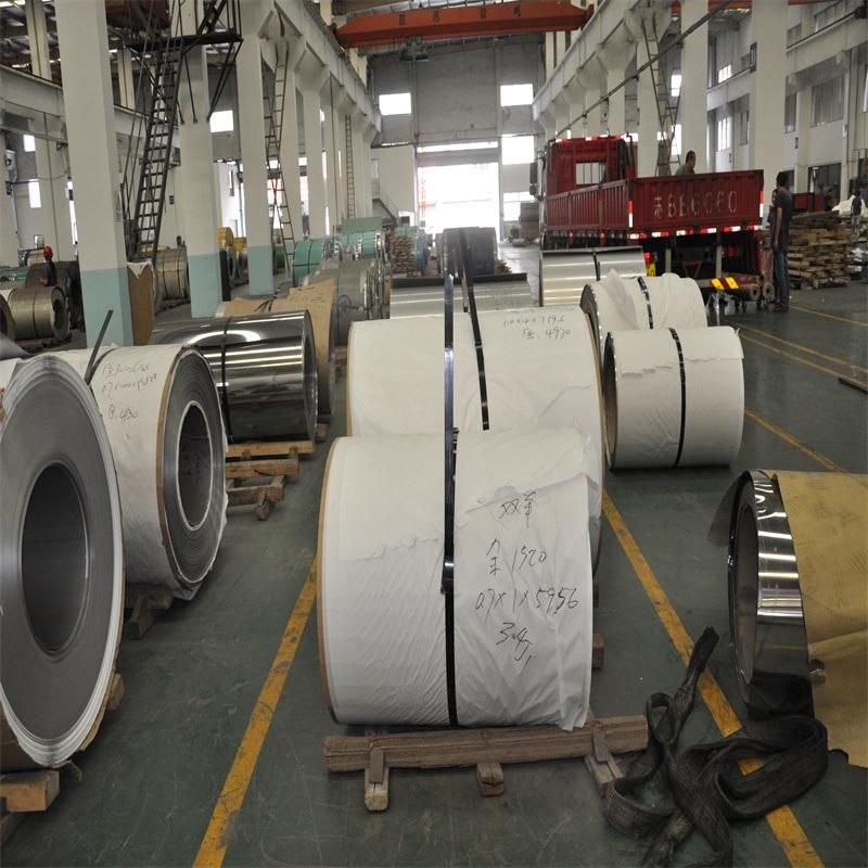 SUS DIN ASTM 304L 410 316 2b Ba 8K No. 4 Hl Ss Inox Stainless Steel Coil