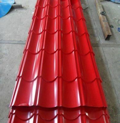 Corrugated Iron Sheets Steel Wide Gutter Roofing Sheets with Colorful Coating