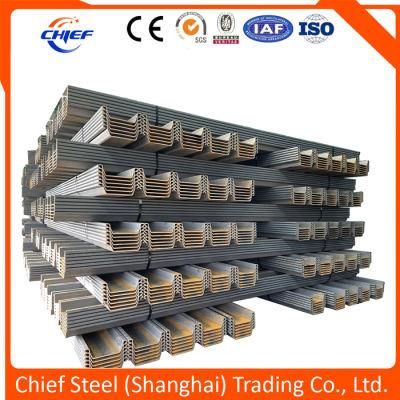 U Shape Sheet Piling Sheet Pile From Factory Sy295 Building Material Hot Rolled Steel Profiles