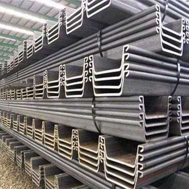 6m 9m 12m Length Hot Rolled Steel Sheet Piles Price