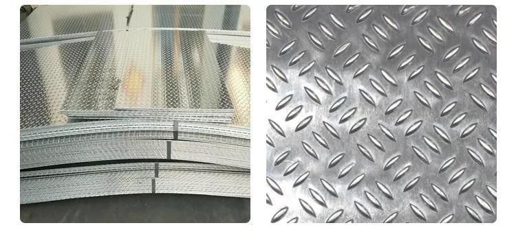 Wholesale Mild Carbon Ss400 Tear Drop Checkered Steel Plate
