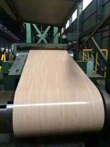 Supplier Wood Print PPGI Steel Sheet