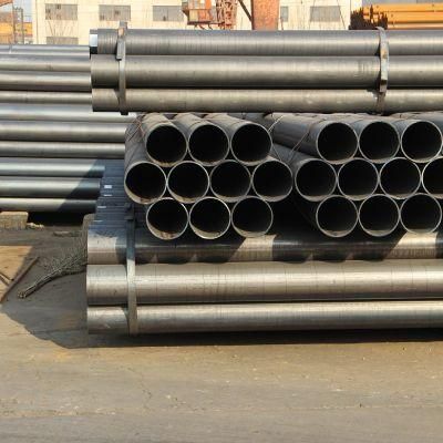 Black Painted ERW Ms Welded Hollow Section Steel Pipe