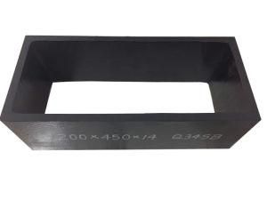 Right Angle Q235 ERW Black Steel Square and Rectangular Steel Pipe