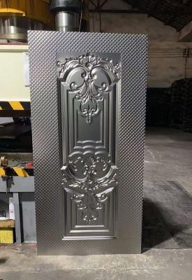 Embossed Metal Door Sheet Galvanized Steel Door Plates Panel Moulded Stamped Steel Door Skin