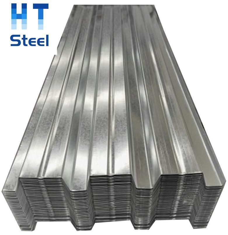 Factory Low Price Galvanized Zinc Coated Corrugated Steel Metal Roofing Sheet