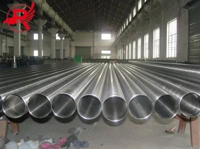 Welded Technical Pipe 2b Ba 4K 8K Surface Mirror Brushed Back Welded Stainless Steel Round Tube From Chinese Factory