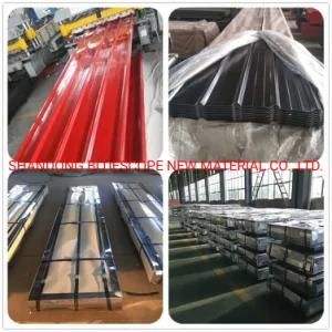 Building Material Prepainted Galvanized PPGL PPGI Color Coated Metal Roof Sheet Corrugated Steel Roofing Sheet