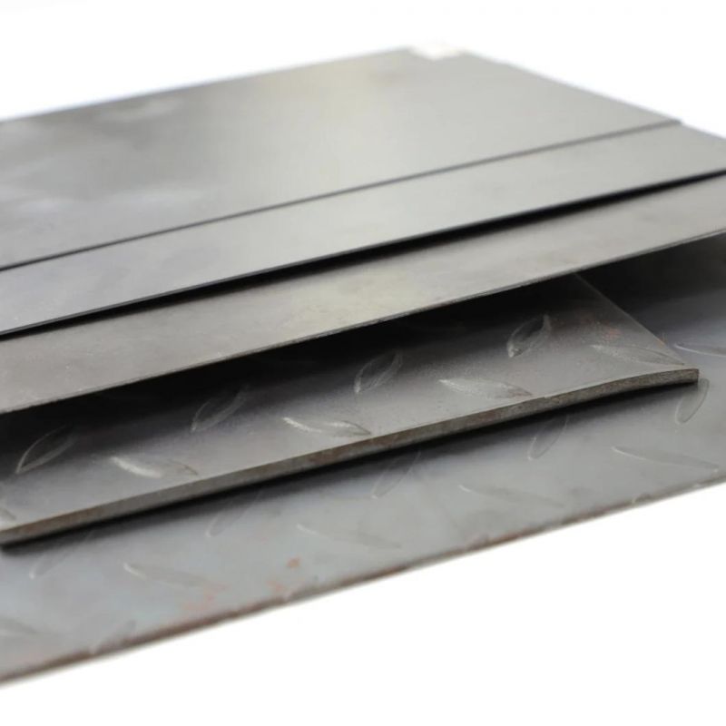 A36 / Q235B/ Q355b 8mm 10mm Thickness Hot Rolled Carbon Steel Plate Chequered Steel/Checkered Steel Plate