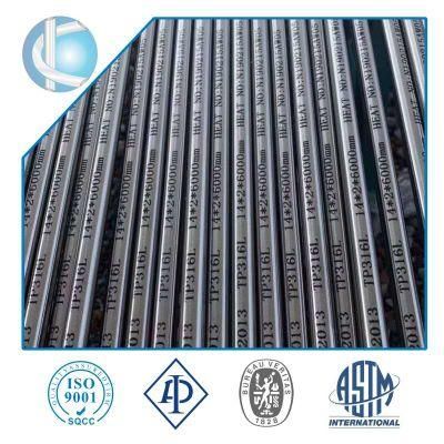 TP304 Tp316 ASTM312 ASTM213 Cold Rolled Stainless Steel Seamless Pipe