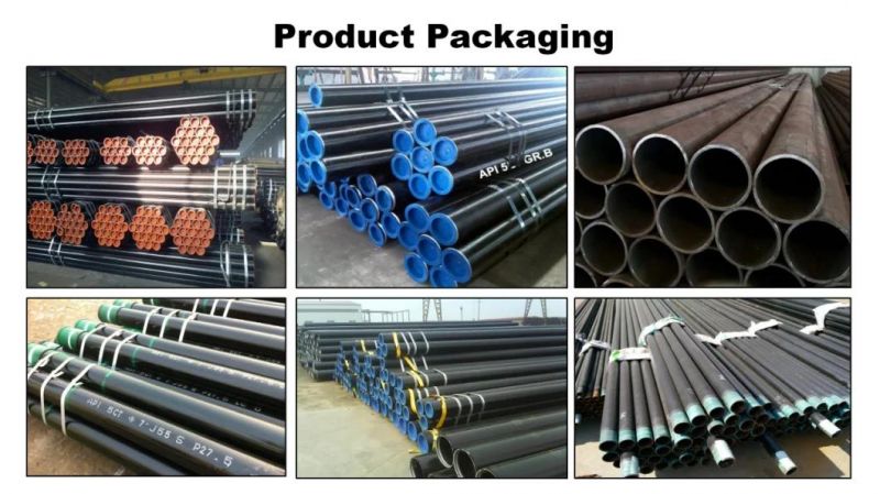 Seamless Carbon Steel Pipe Steel Carbon Seamless Pipe ASTM A53 5L Round Black Seamless Carbon