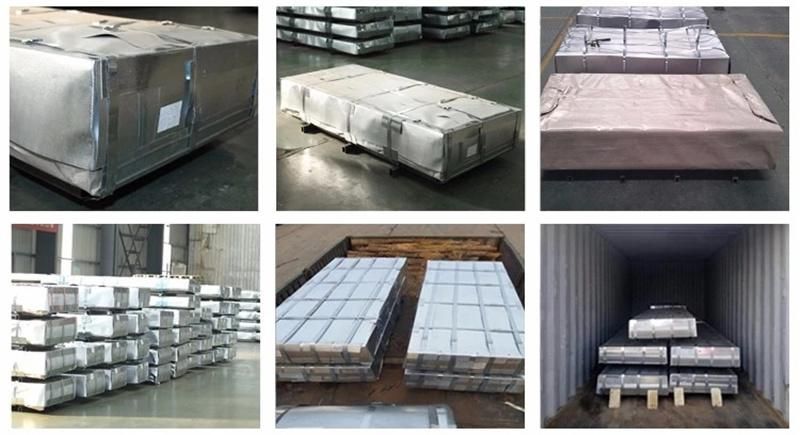 Trade Assurance Zinc Coated Corrugated PPGI Galvanized Steel Roofing Sheet