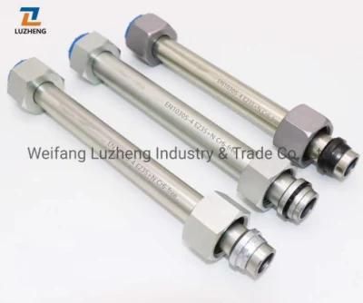 Vehicle and Construction Machinery Precision High Pressure Automobile Oil Steel Tube with White Zinc