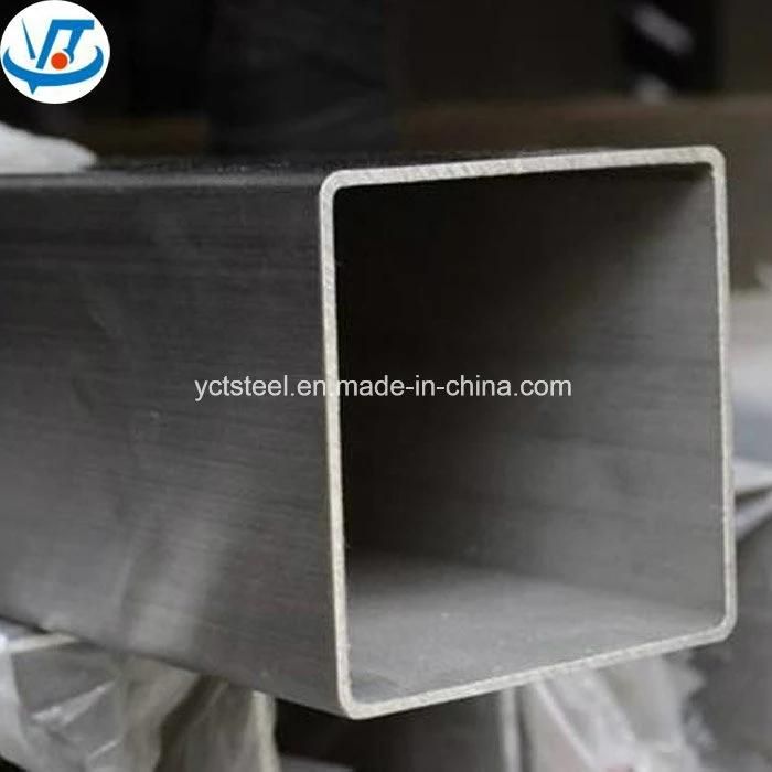 202 201 304 316 321 Stainless Steel Pipe Square and Rectangular Shape Hollow Steel Tube