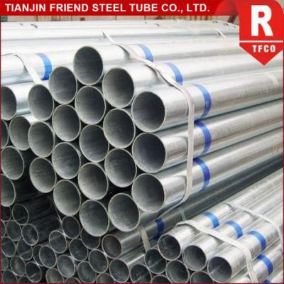 1.5 Inch DN40 48.3mm Scaffolding Tube Pre Galvanized Steel Pipe Gi Pipe Price List!