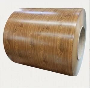 Hot Sale Flower Wrinkle Wood Color PPGI Building Materials