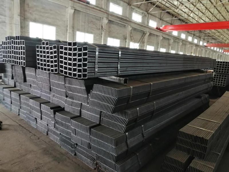 Round Steel Pipe Rectangular Tube Steel Square Tube Black Iron Pipe