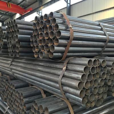 ERW Welded Round Square 6 Meter 3/ 4&quot; 1&quot; 1 1.5 2 2.5 3 4 Inch Black Iron Pipe Price