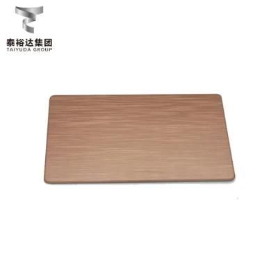 High Standard Cold Rolled AISI 316 A240 A480 A554 A276 No. 1 2b Ba No. 4 8K Brown-Mirrior Hairline Hl Stainless Steel Sheet