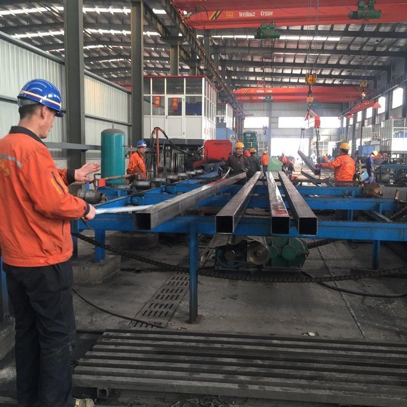 ASTM A500 Grade B Black Square Structure Hollow Section Steel Tube