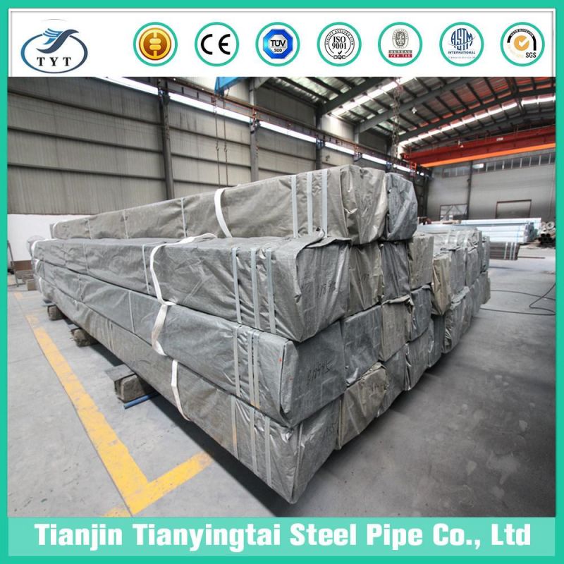 Hot Rolled Black Carbon Hollow Steel Sections Square Steel Pipe and Tube