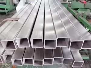 Brushed Finish Stainless Steel Pipe for Decoration