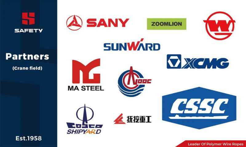 35W*7 35*7 18mm 20mm 22mm 24mm 26mm 28mm 30mm 32mm 34mm 36mm Rotation Resistant Crane Main Hoist Steel Wire Rope Cable Cord Dyform 35X7 35xk7 Cord Factory