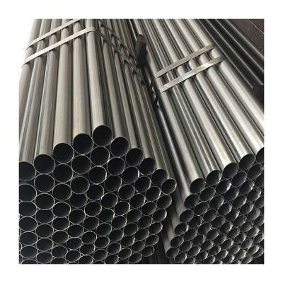 Ms Steel ERW Carbon ASTM A53 Black Iron Pipe Welded Sch40 Steel Pipe for Building Material