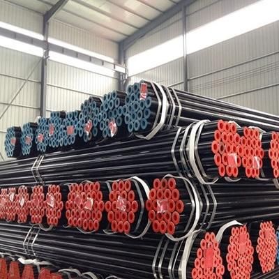 Black Seamless Steel Pipe J55 Short Round Thread Seamless Casing Pipe