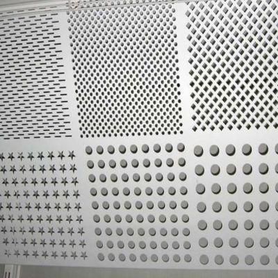 Ss 304 Perforated Plate Porous Round Hole Screen Stainless Steel Metal Punching Mesh Sheet