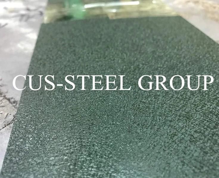 Prime Suede Surface Wrinkle PPGL Anti Scratch Matte Grain Embossed PPGI Prepainted Matt Steel Coil