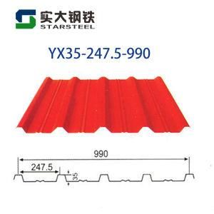 Bright Finish for Building Material Pre Painted Galvanized Corrugated Steel Sheet PPGI Sheet