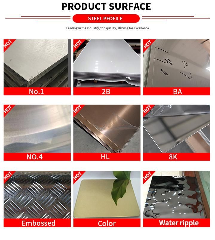 304 304L Water Ripple Stainless Steel Sheet Plate