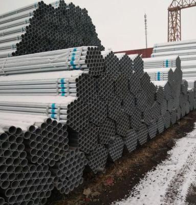 Q195 Q235 Q345 Hot DIP Galvanized Round Steel Pipe/Gi/Galvanized Steel Pipe/Tube for Construction