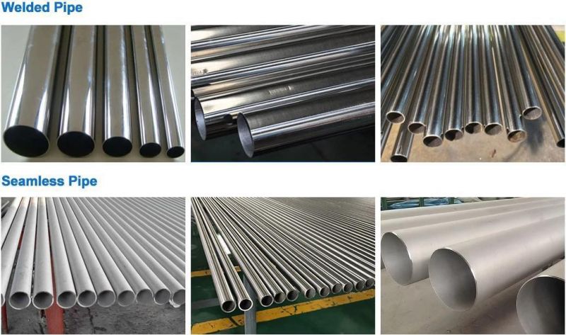 Seamless Ss Pipe Corrosion Resistant Pipe Ss316ti 316 316L 309S 310S Stainless Steel Tube 304 Welded Polished Stainless Steel Round Square Pipe for Decoration