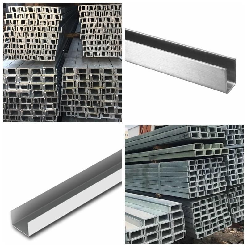 Factory Price for The Construction Galvanized C/U Shape Steel