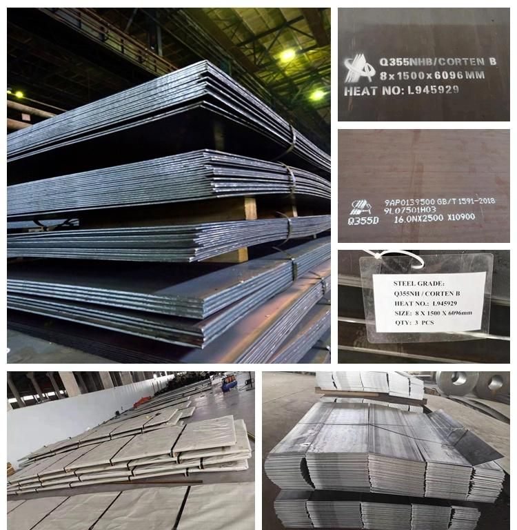 Corten B/Q355nh Weather Resistant Carbon Steel Plate